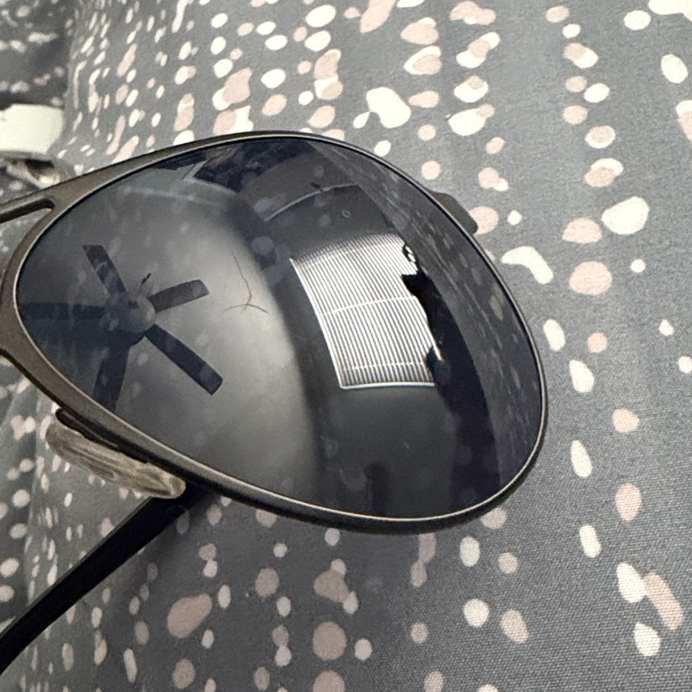Men’s Michael Kors Dark Blue Aviator Sunglasses - Picture 5 of 5